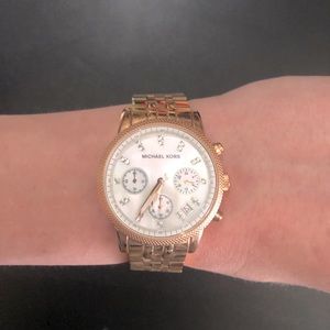 Michael Kors Rose Gold Watch